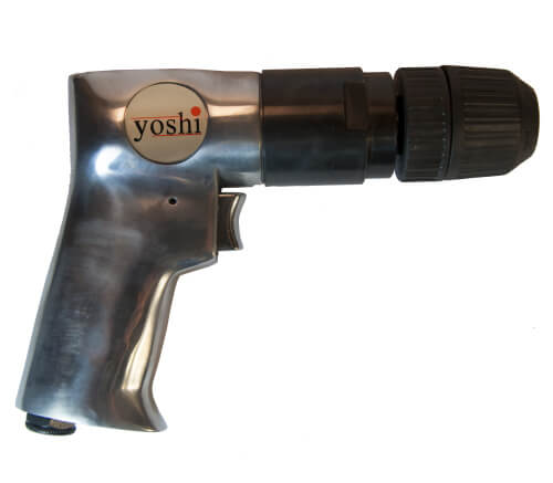 Пневмодрель с быстрозажимным патроном Yoshi/10 мм - купить в каталоге Forest на Yoshi D817 KL