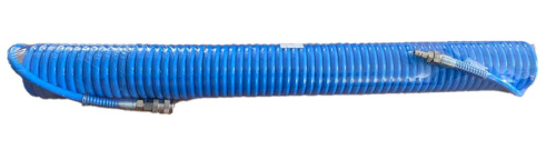 Шланг спиральный полиуретановый 8х12 мм с б/с муфтой, 15 м - купить в каталоге Forest на Шланг спиральный полиуретановый 8х12 мм, 15м